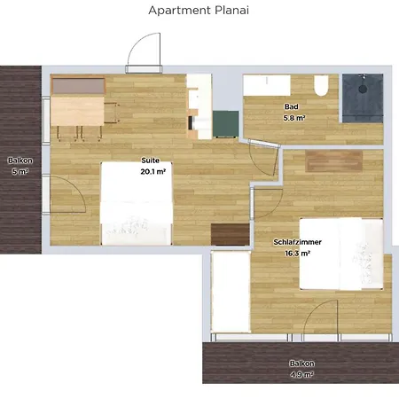 Konukevi Ruecklhof 3*